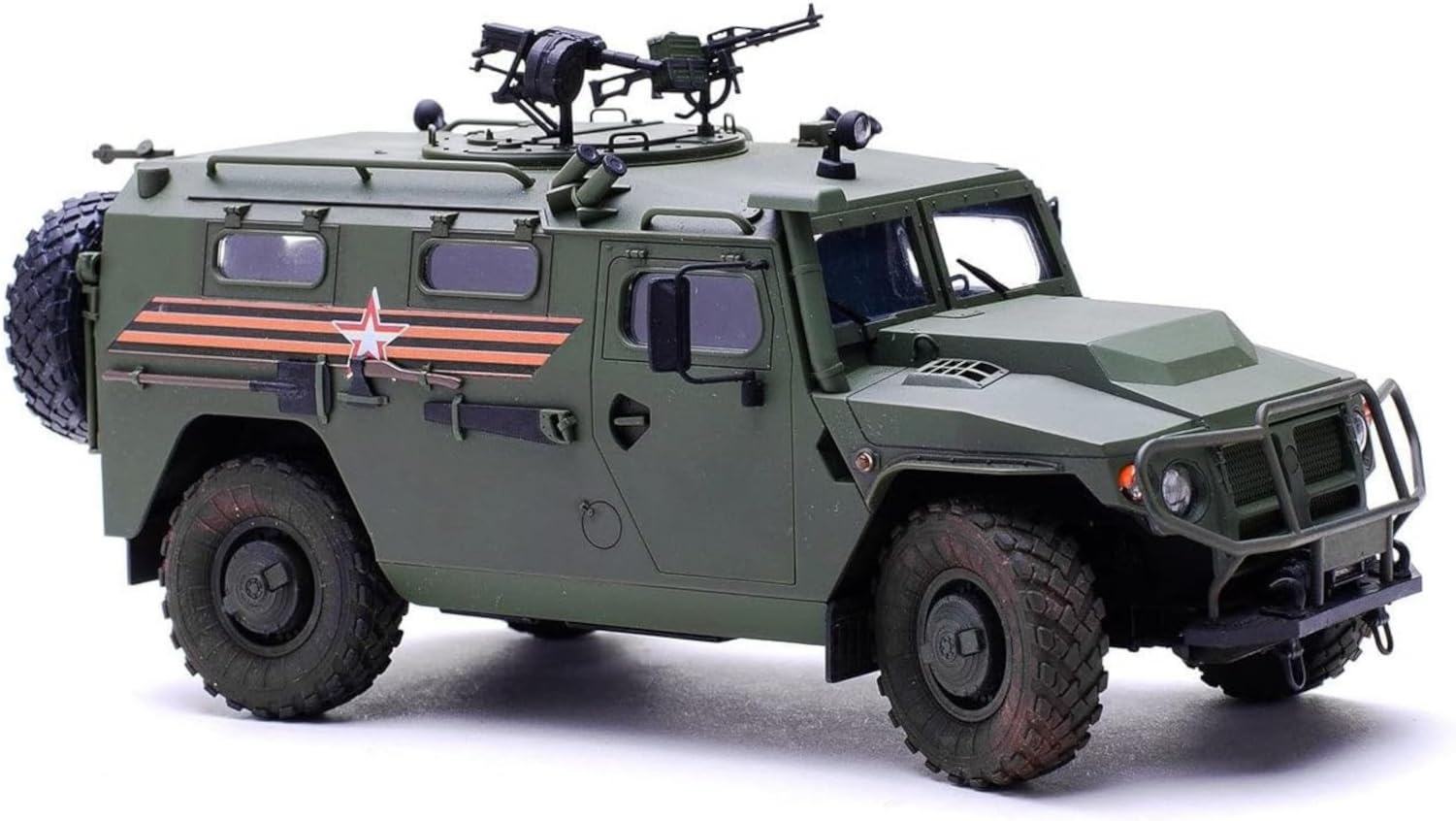 か  オーダーメイド Amazon | モンモデル 1/35 ロシア GAZ 233115 タイガーM 高機動装甲車